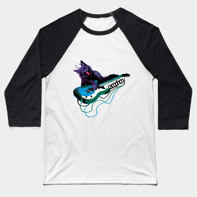 cacophony Baseball T-Shirt by masslos